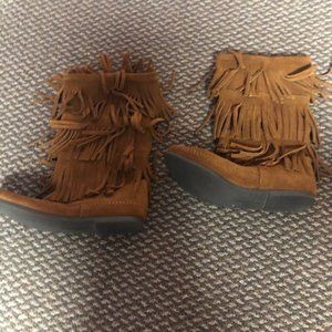Brown Indian style boots